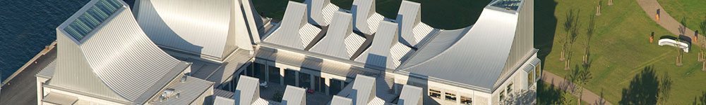 Utzon Center - Galleri. Copyright Steen Lee Christensen/ Aalborg Luftfoto.