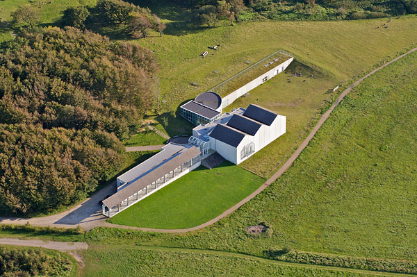 Lindholm Høje Museum. Copyright Steen Lee Christensen/ Aalborg Luftfoto.