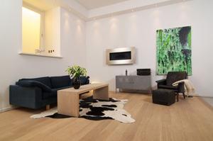 Interi&oslash;rbillede af lejlighed. Copyright Steen Lee Christensen/ SC Fotografi.